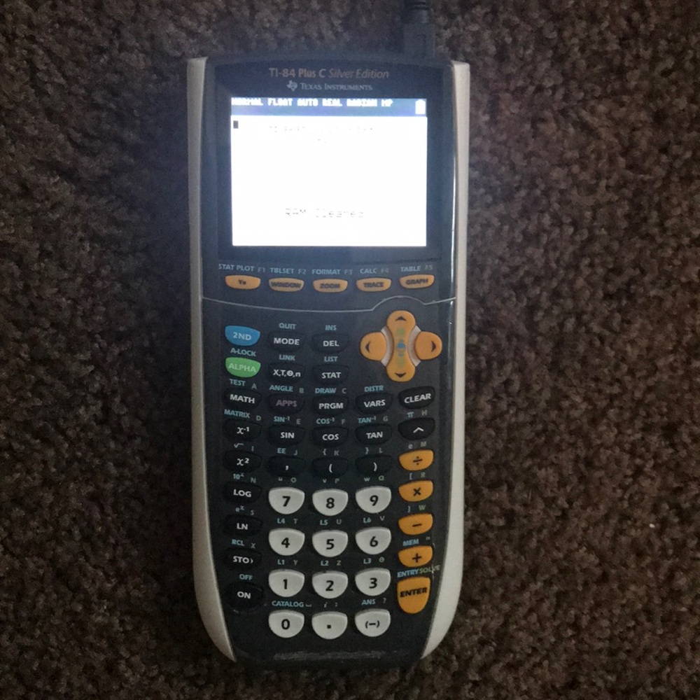 TI-84 Plus C Silver Edition with Color Display
